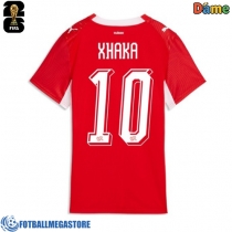 Fotballdrakt Dame Sveits Granit Xhaka #10 Hjemmedrakt VM 2026 Kortermet